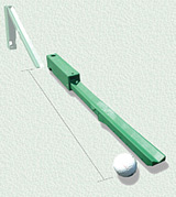 Folding ramp doubles as a ruler!